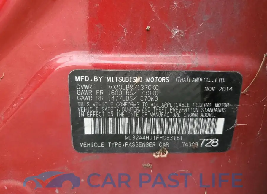 ML32A4HJ1FH033161# 12