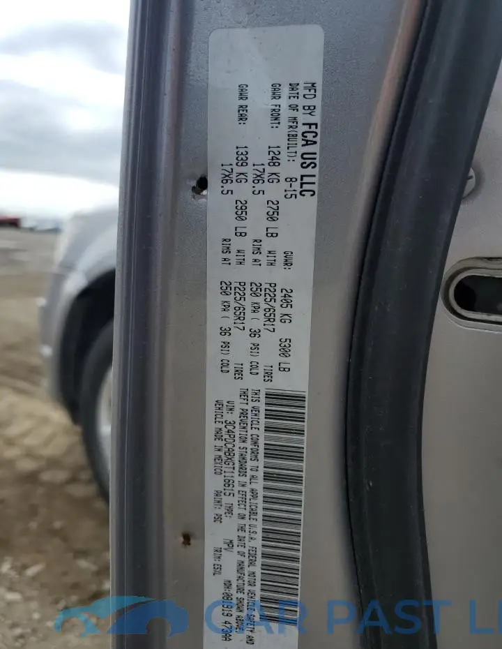 3C4PDCABXGT116615# 12