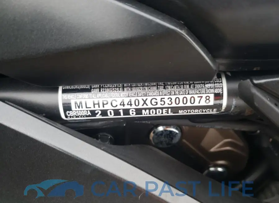 MLHPC440XG5300078# 12