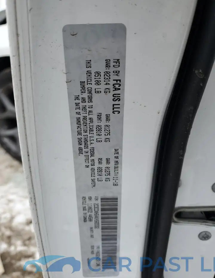 2C3CDXHG4KH565592# 12