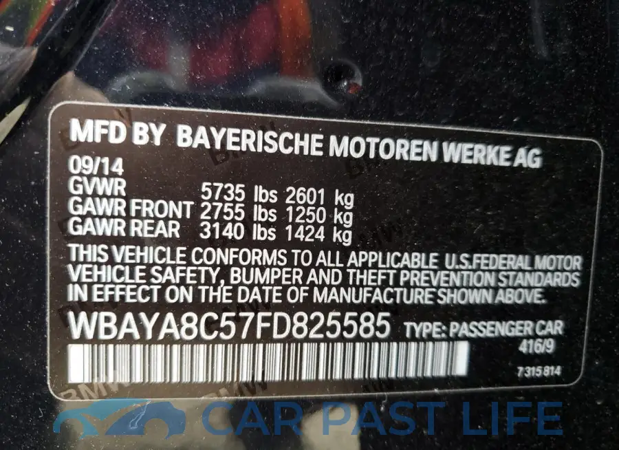 WBAYA8C57FD825585# 12