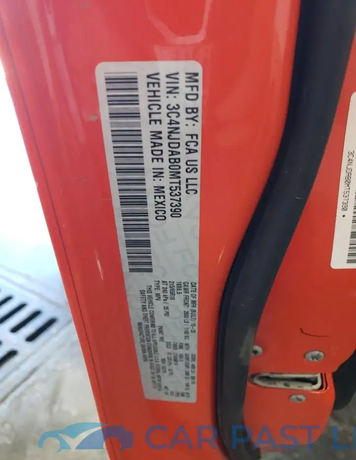 3C4NJDAB0MT537390# 14