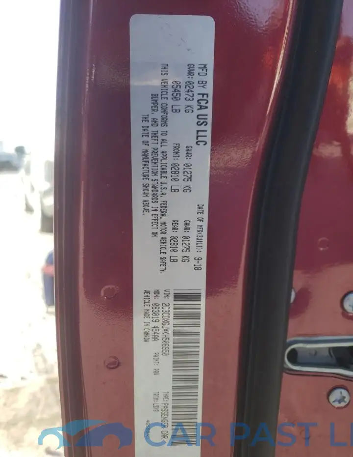 2C3CDXGJXKH506950# 13