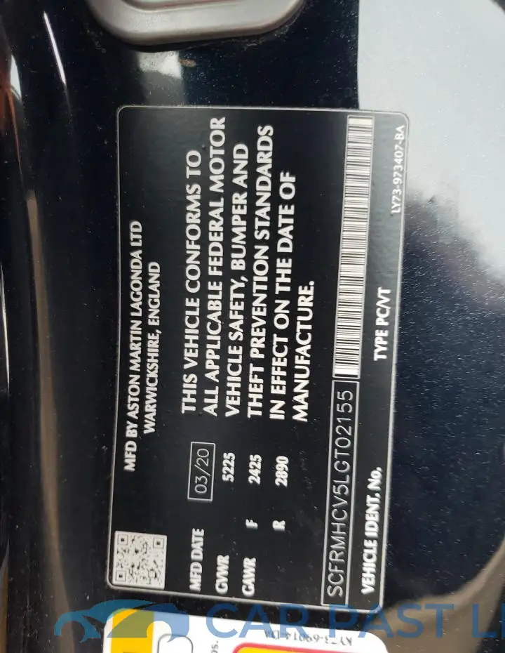 SCFRMHCV5LGT02155# 12