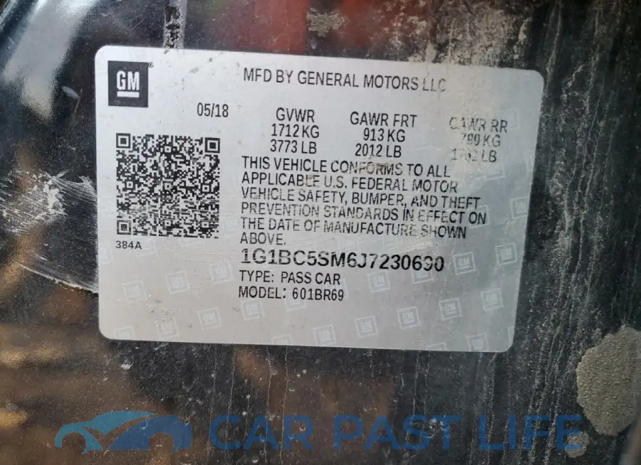 1G1BC5SM6J7230690# 12