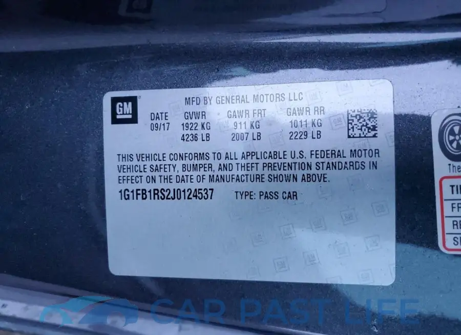 1G1FB1RS2J0124537# 12
