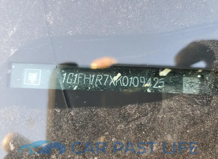 1G1FH1R7XK0109425# 12