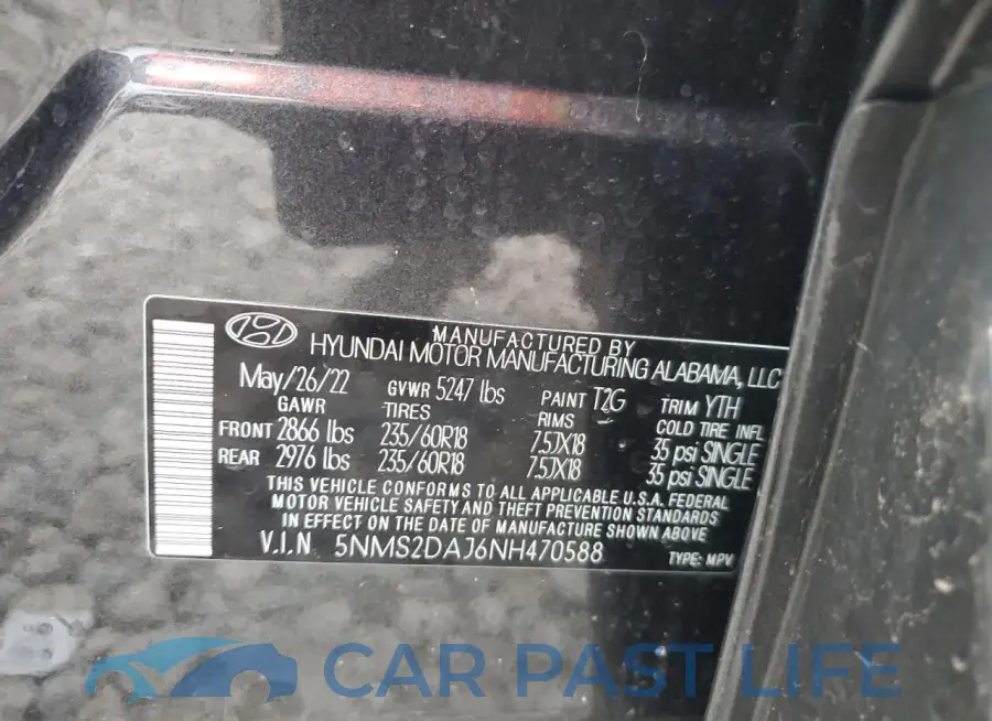 5NMS2DAJ6NH470588# 14