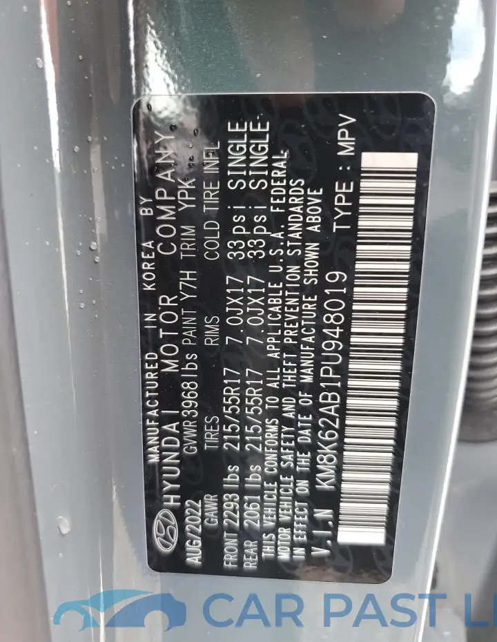 KM8K62AB1PU948019# 13