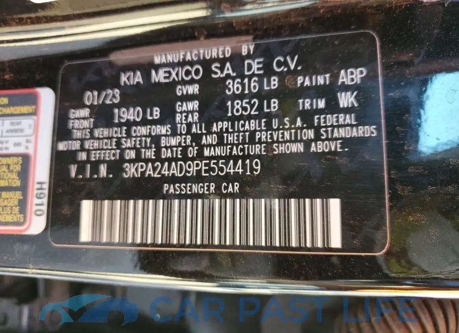 3KPA24AD9PE554419# 12