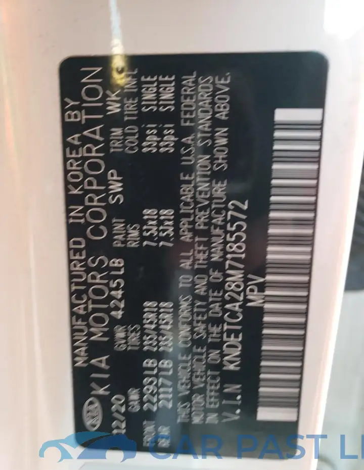 KNDETCA28M7185572# 13