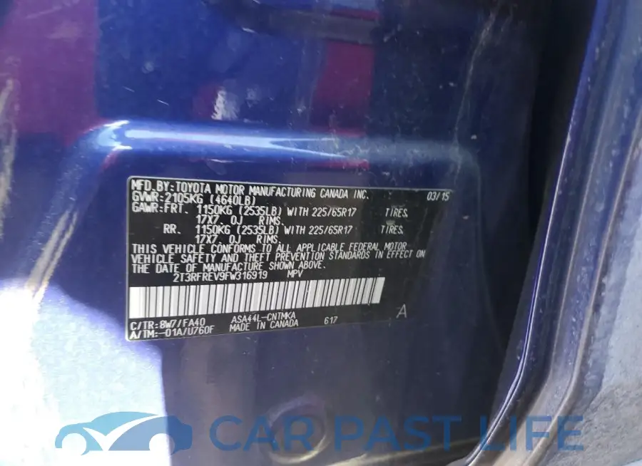 2T3RFREV9FW316919# 13