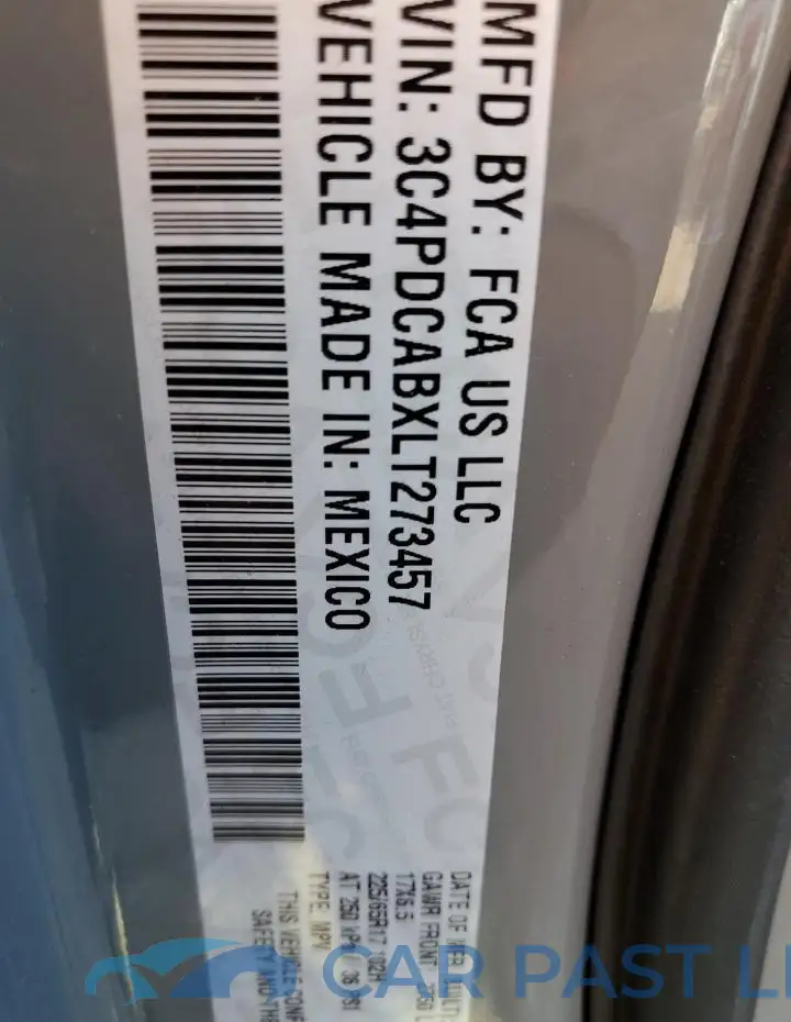 3C4PDCABXLT273457# 12