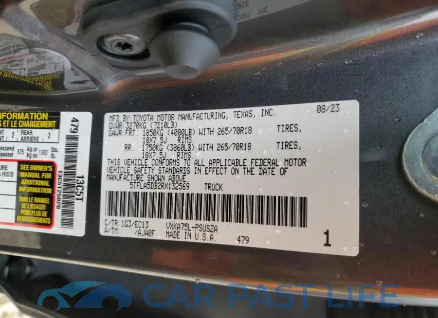 5TFLA5DB2RX132569# 12