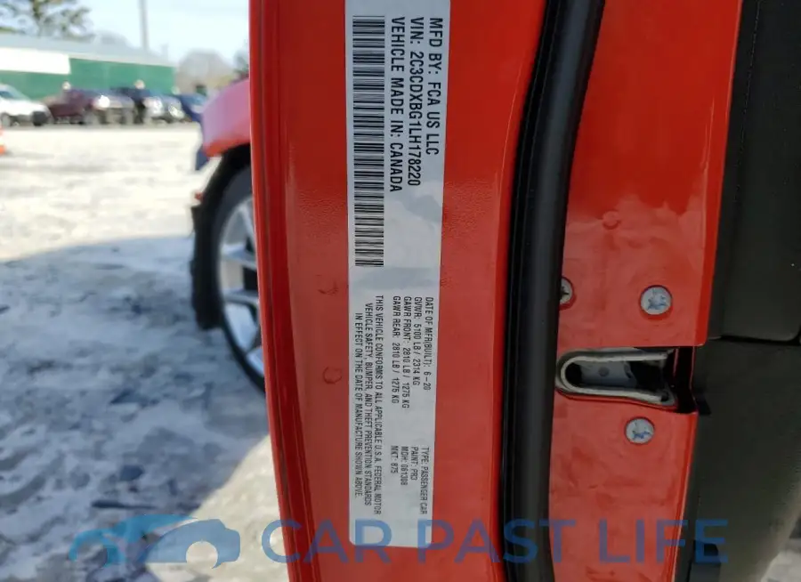 2C3CDXBG1LH178220# 13