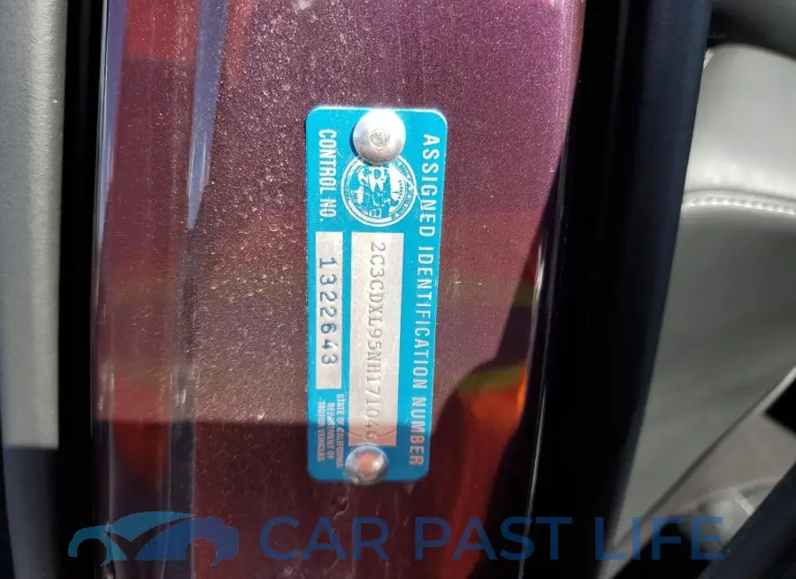 2C3CDXL95NH171046# 12