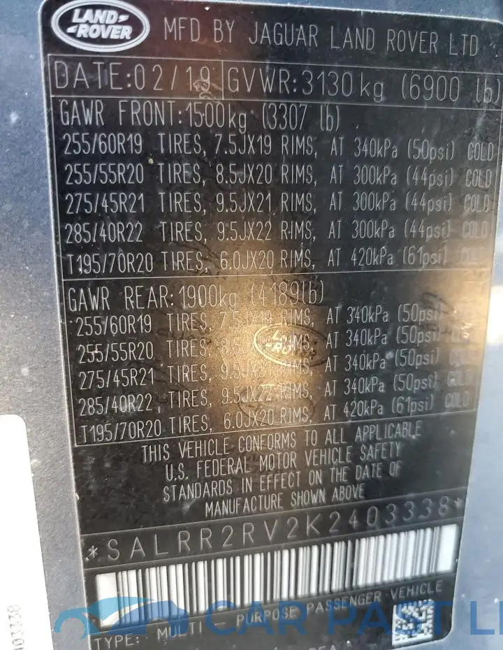 SALRR2RV2K2403338# 14