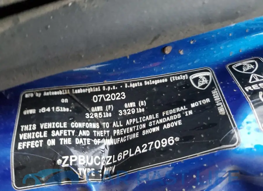ZPBUC3ZL6PLA27096# 13