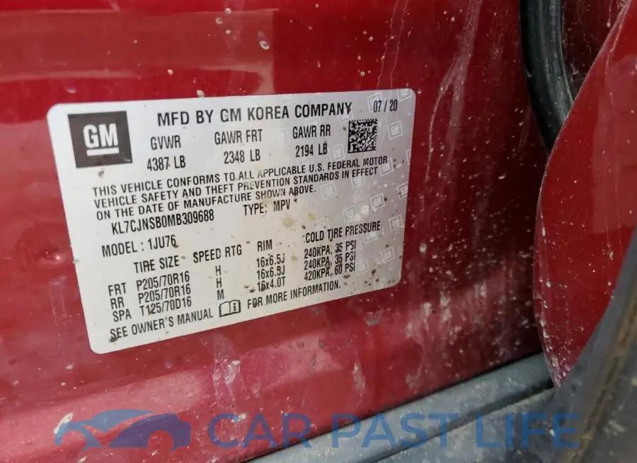 KL7CJNSB0MB309688# 12