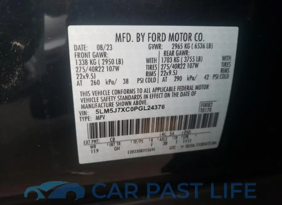 5LM5J7XC0PGL24376# 13