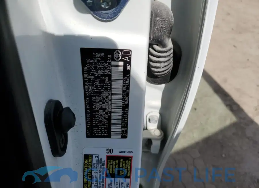 2T1BURHE9HC807653# 12