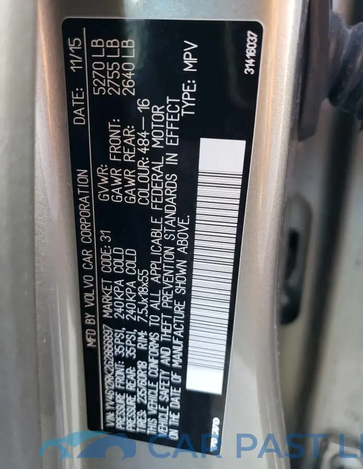YV4612RK2G2866897# 14