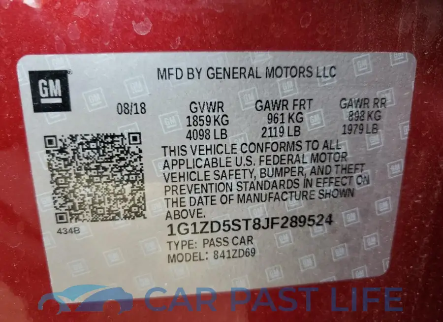 1G1ZD5ST8JF289524# 12