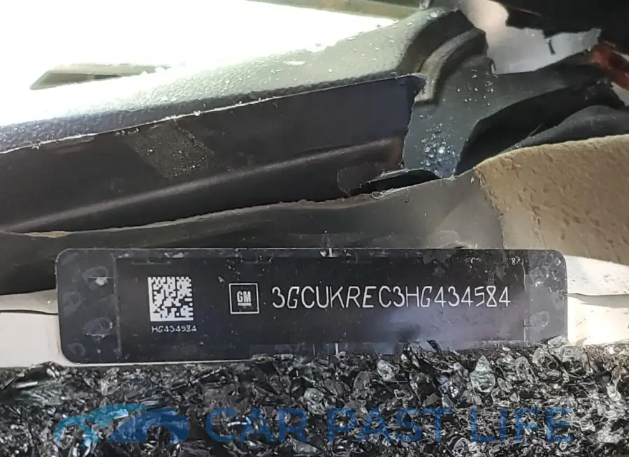 3GCUKREC3HG434584# 12