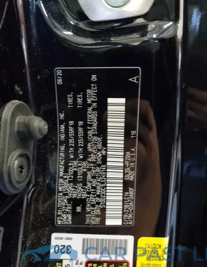 5TDDZ3DC1LS249146# 13
