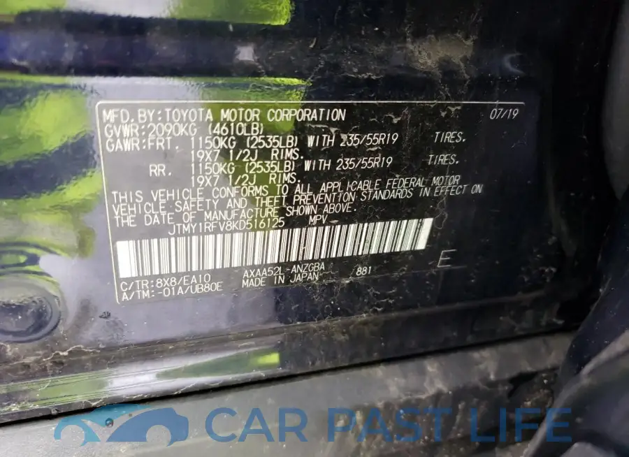 JTMY1RFV8KD516125# 13