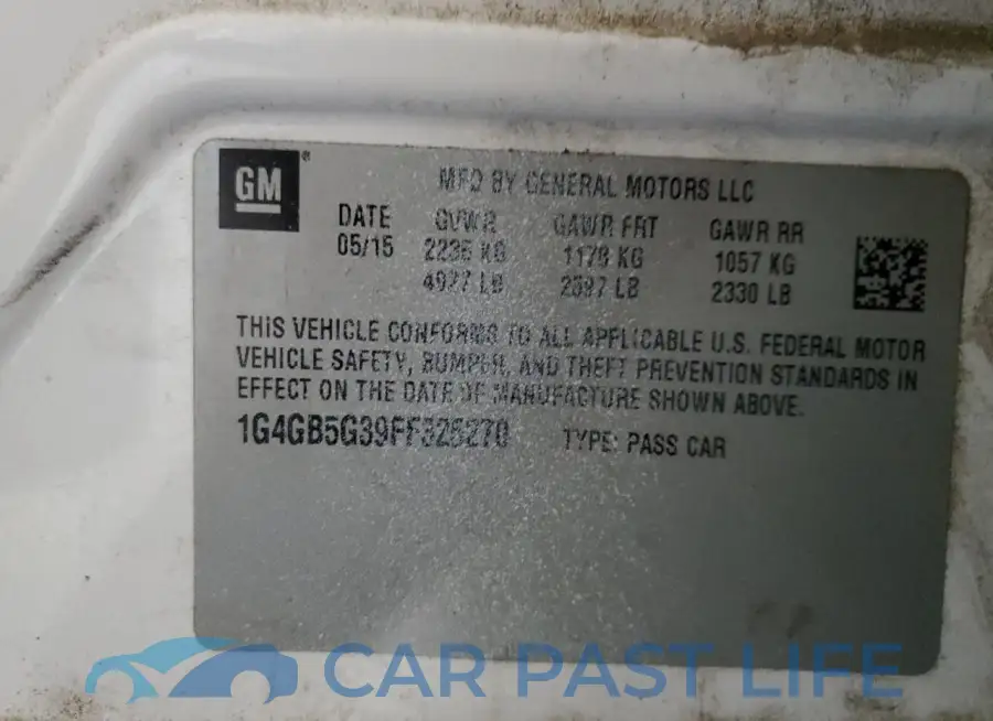 1G4GB5G39FF325270# 12