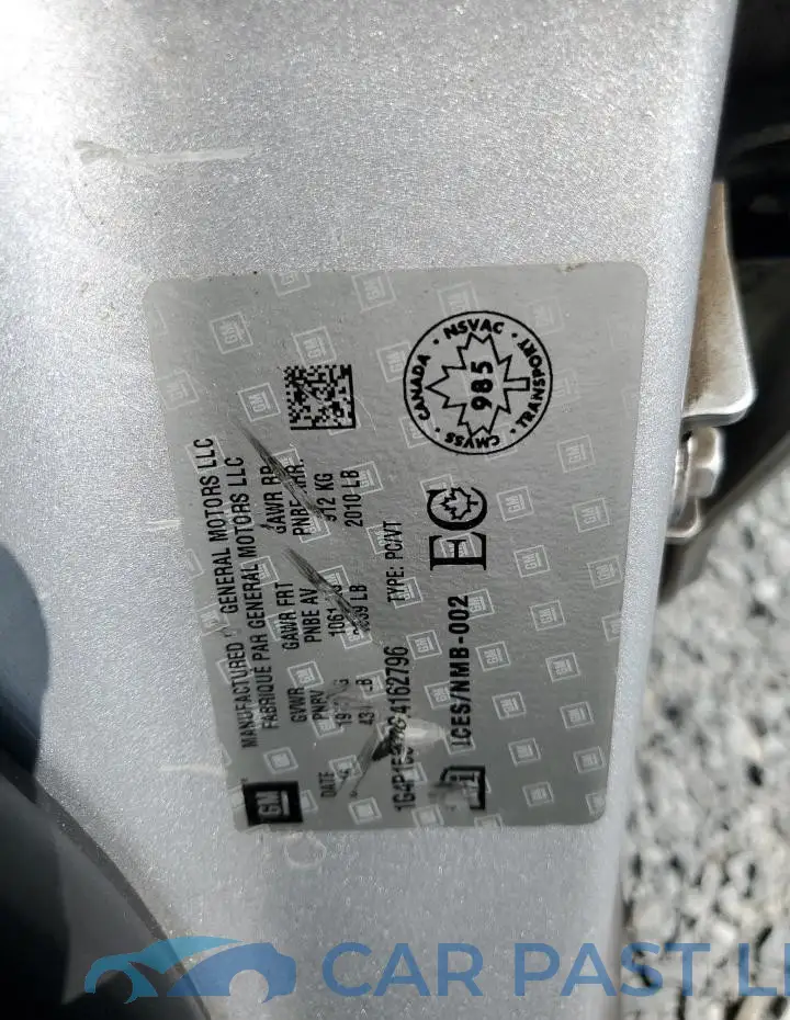 1G4P15SK0G4162796# 13