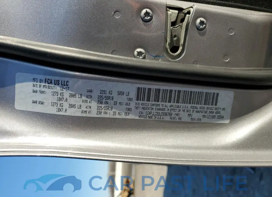 1C4PJLCB3JD596760# 13
