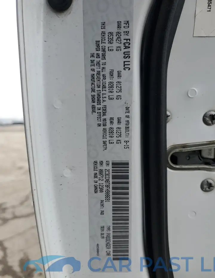 2C3CCABT8FH908691# 13