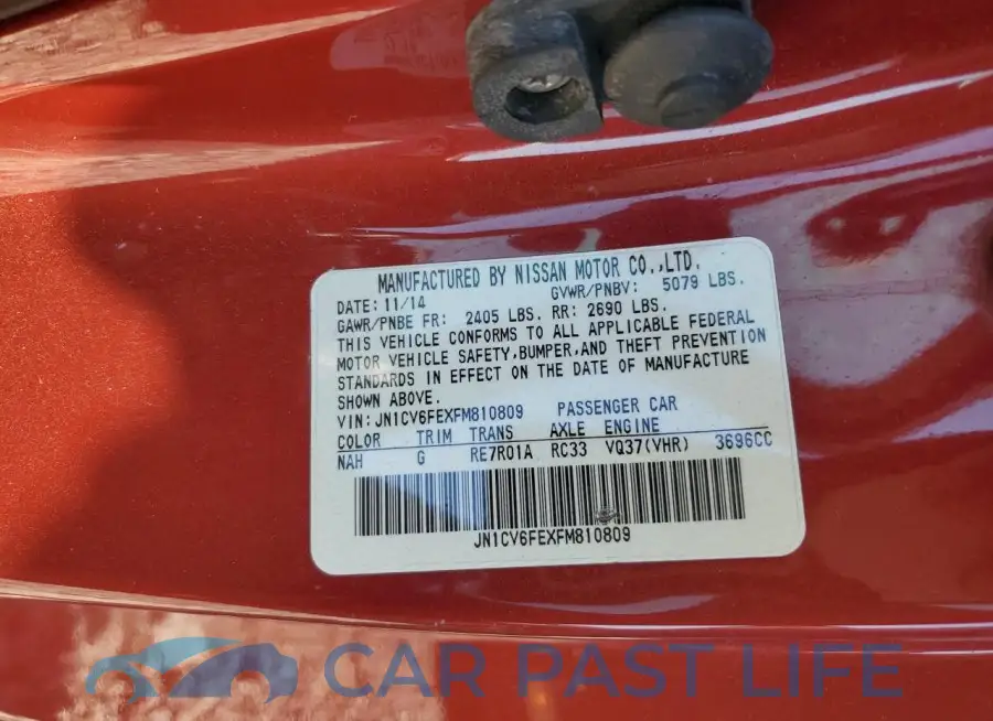 JN1CV6FEXFM810809# 12