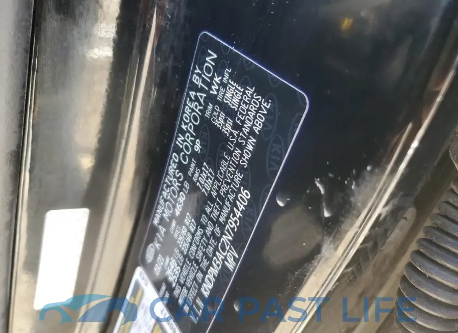 KNDPM3AC2N7954406# 12