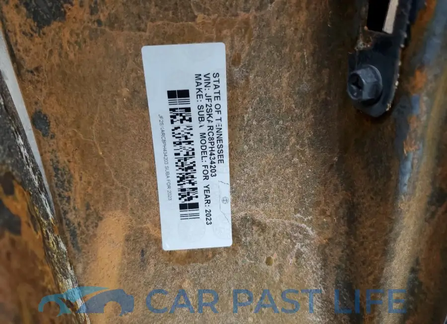 JF2SKARC8PH434203# 13