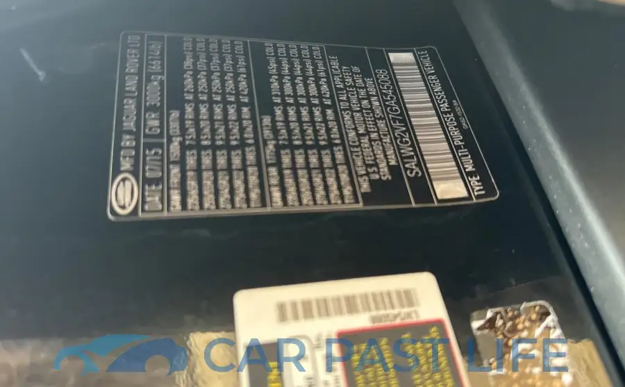 SALWG2VF7GA545088# 10