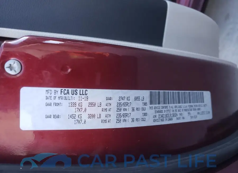 2C4RC1BG3LR136924# 13