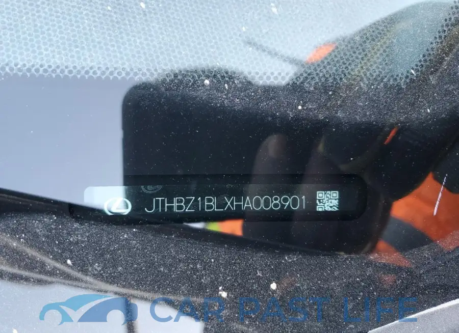 JTHBZ1BLXHA008901# 12