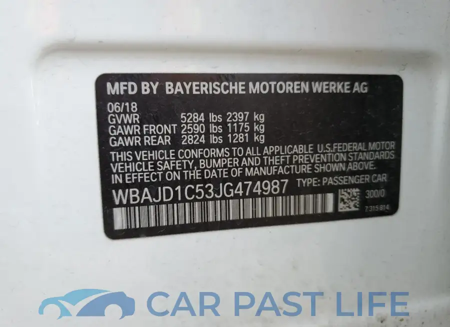 WBAJD1C53JG474987# 12