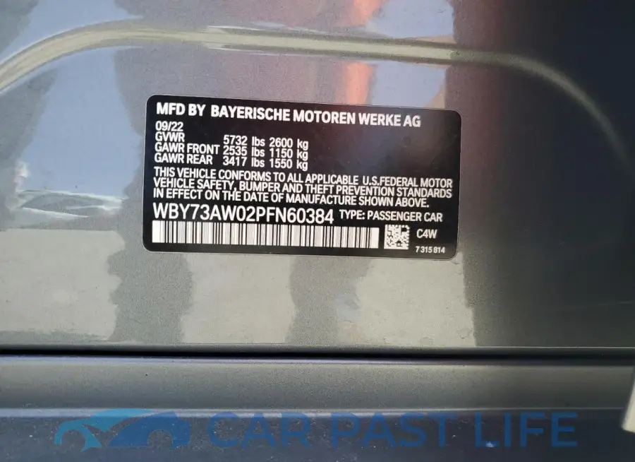 WBY73AW02PFN60384# 12