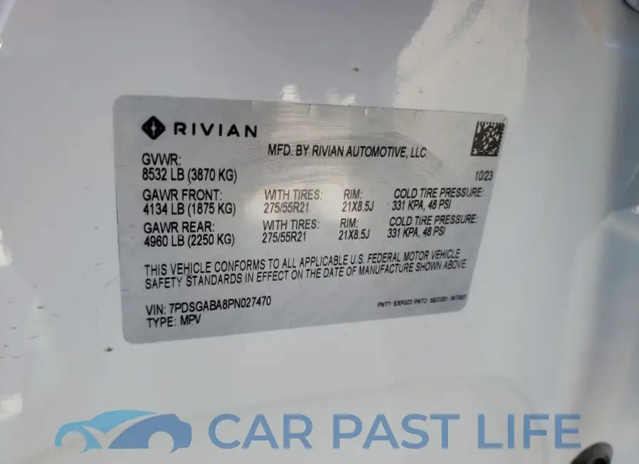 7PDSGABA8PN027470# 14