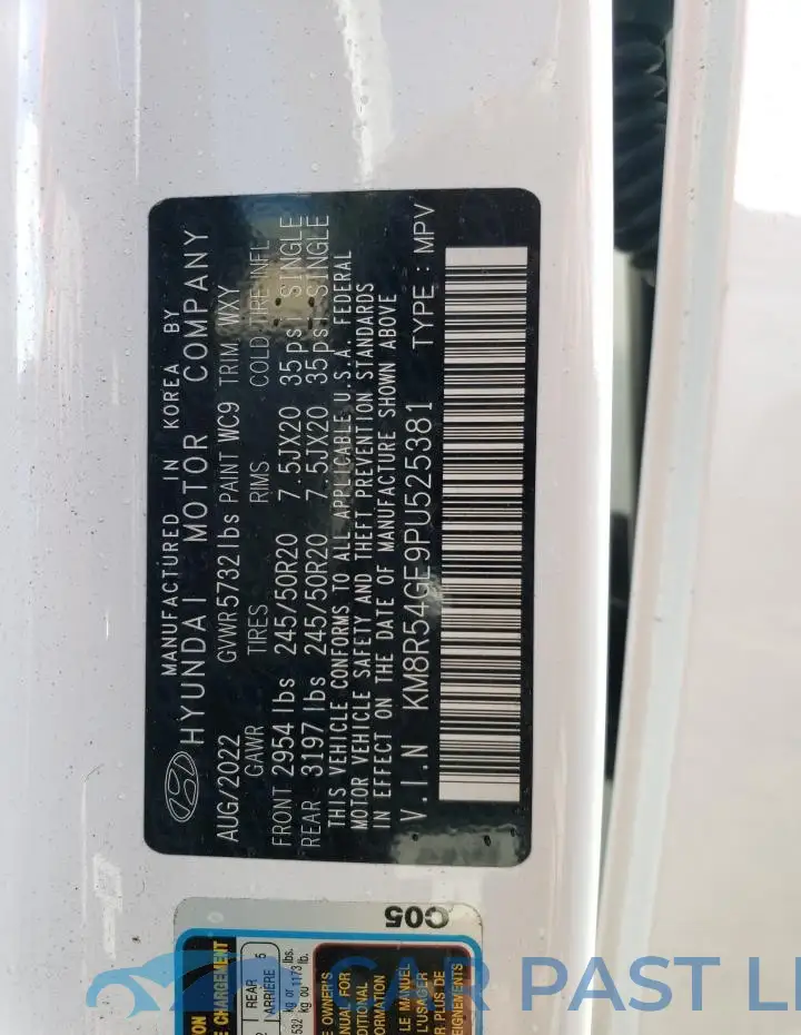 KM8R54GE9PU525381# 13