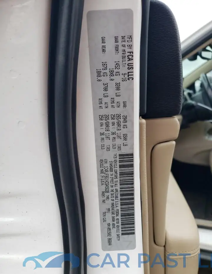 1C4RJFBG1HC645638# 13