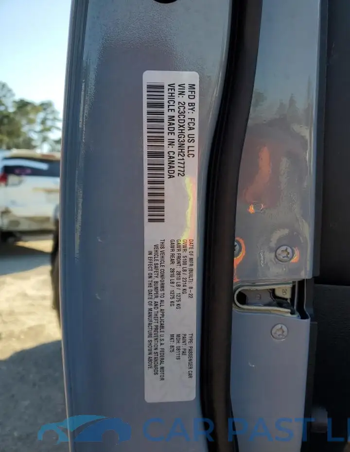 2C3CDXHG3NH217772# 13