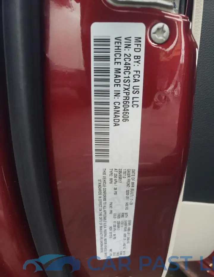 2C4RC1S7XPR604606# 13
