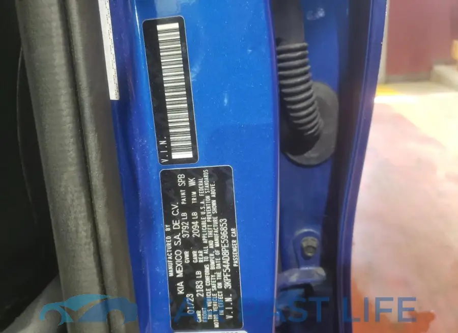 3KPF54AD8PE596853# 12
