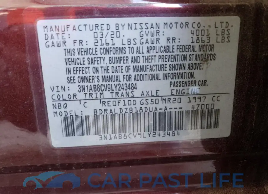 3N1AB8CV9LY243484# 12