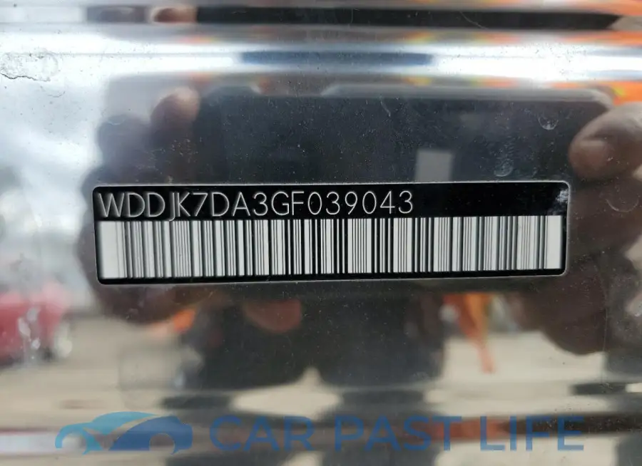 WDDJK7DA3GF039043# 12